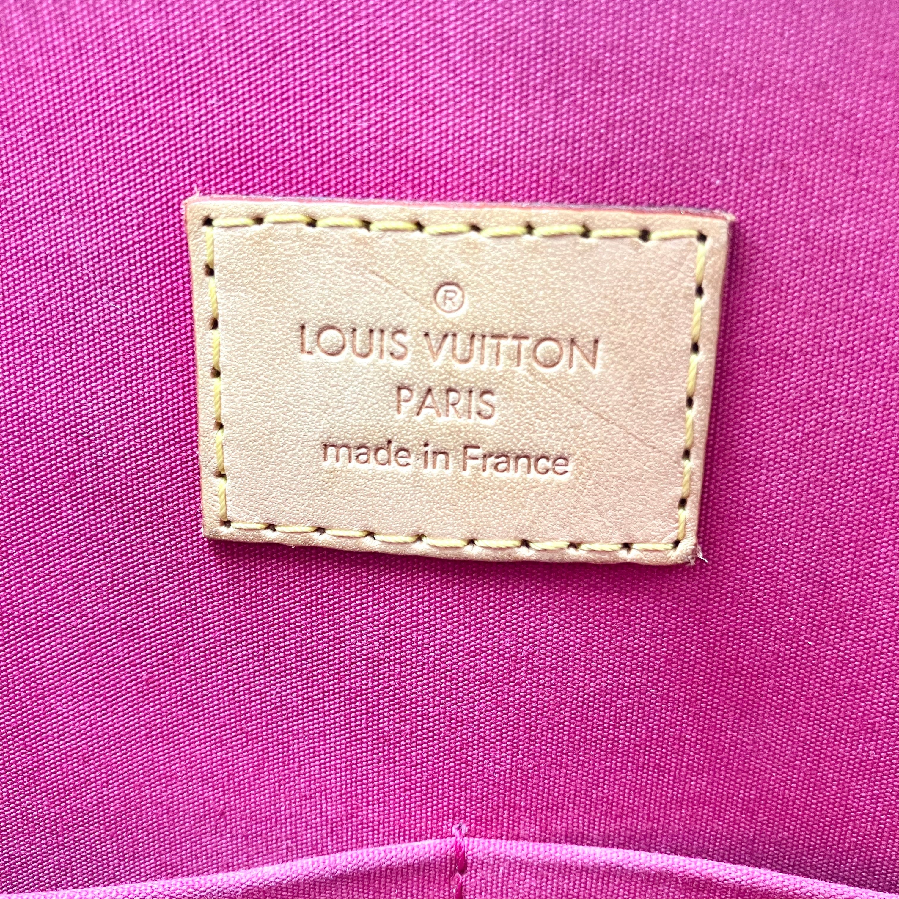 LOUIS VUITTON Vernis Alma PM