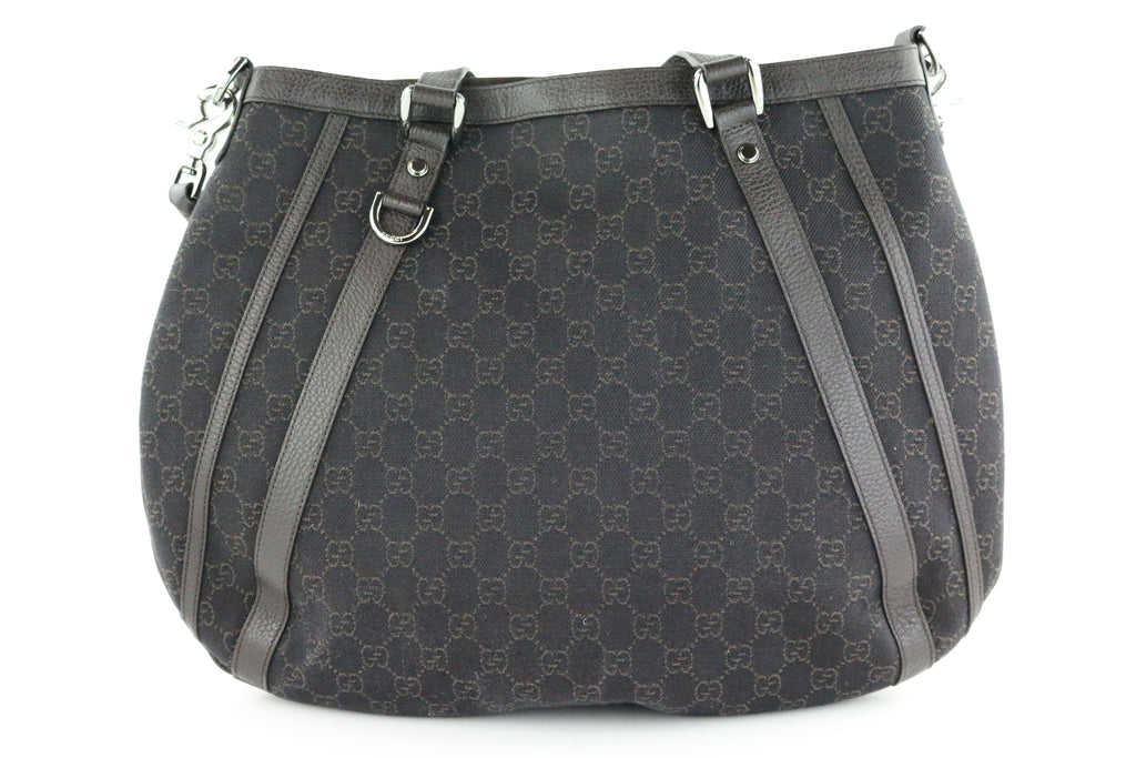 Large Brown Convertible Abbey Hobo