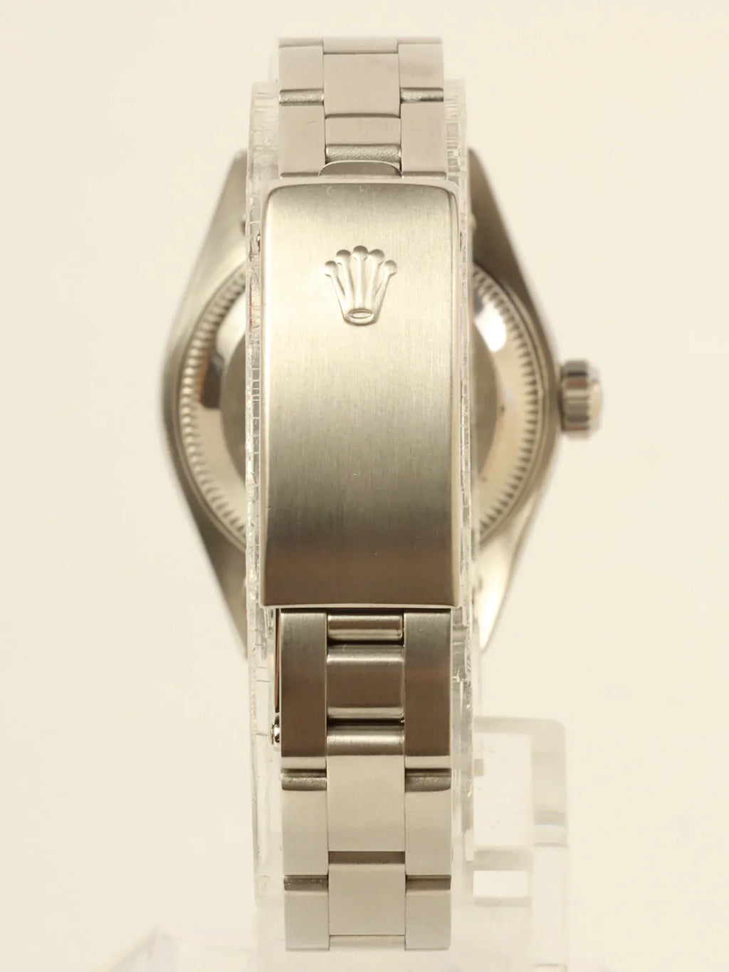 ROLEX Oyster Perpetual Date Silver/Black