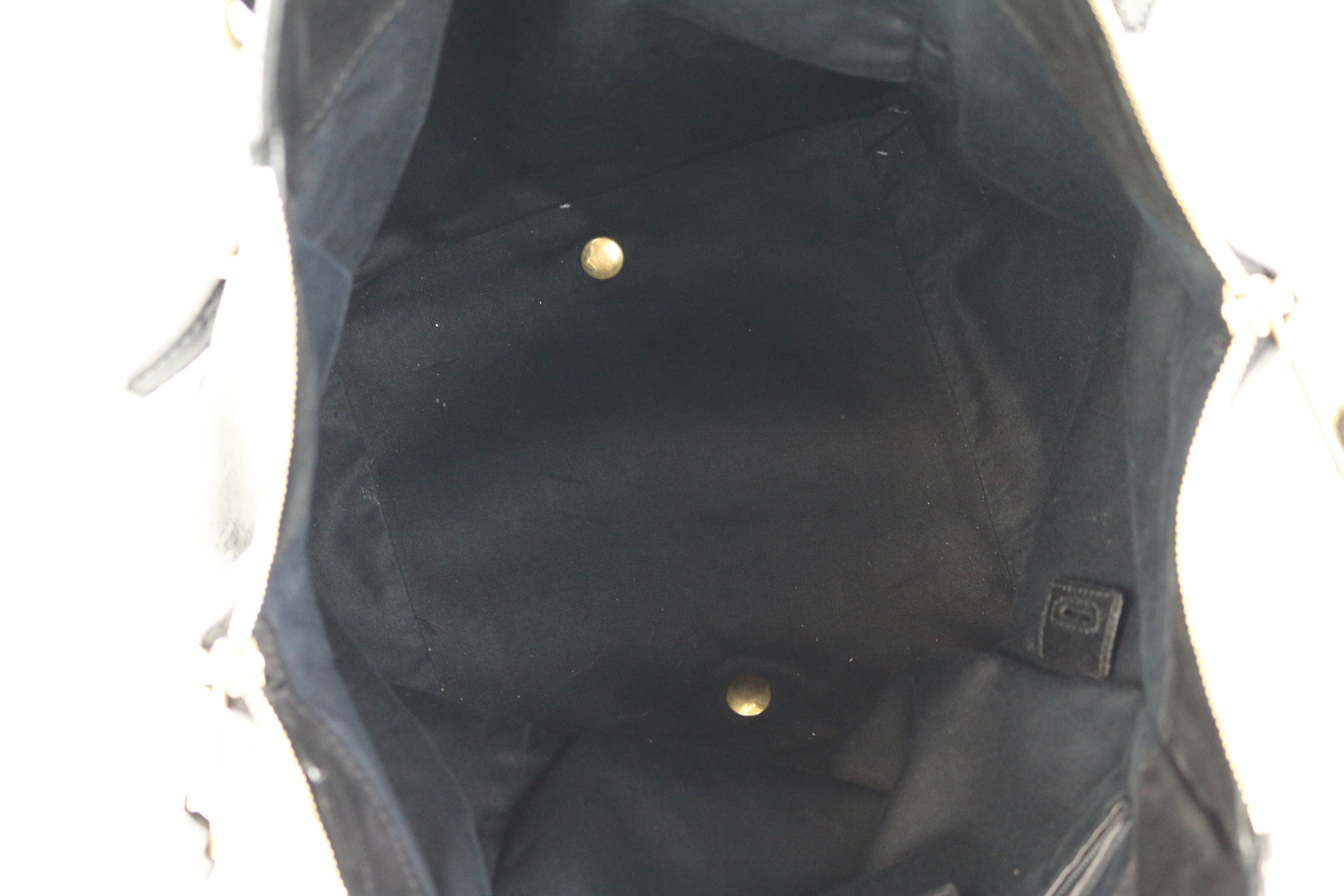 Black Patent Downtown Tote