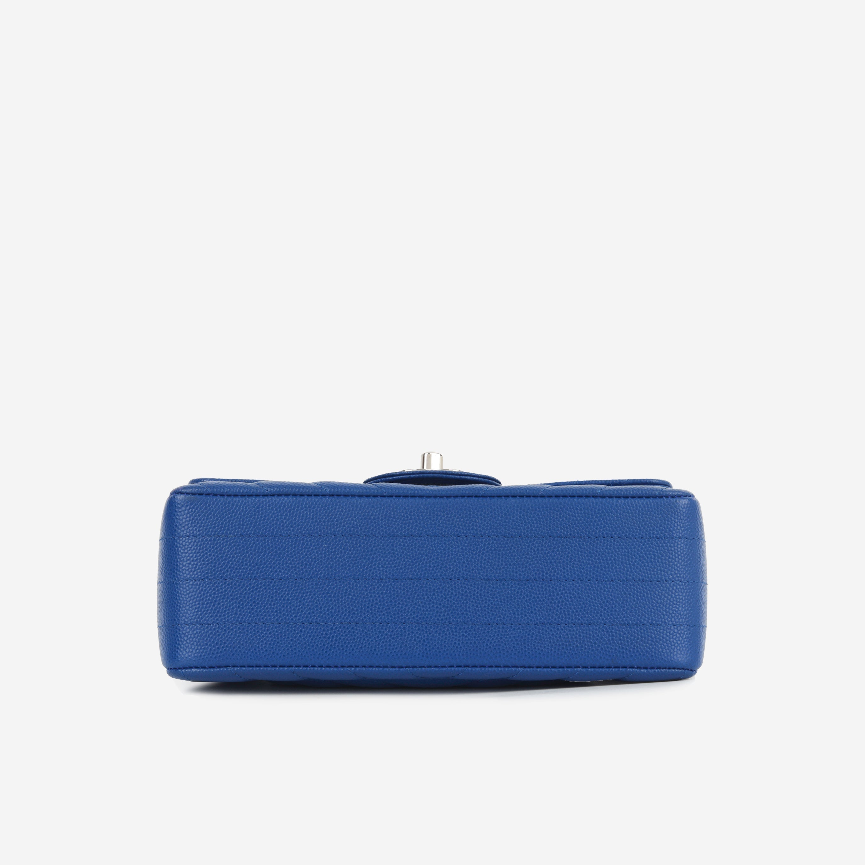 Chanel Mini Rectangular - Blue Chevron