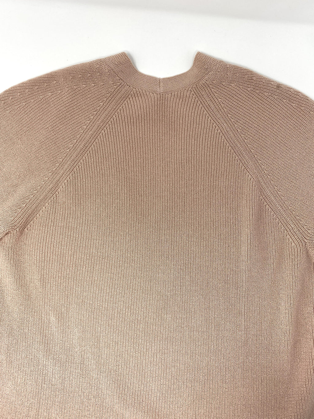 COTTON KNITWEAR IN ROSE - SIZE XS