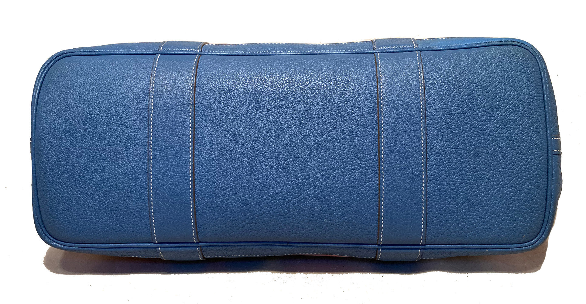 Hermes Blue Garden Party 40 Hand Painted