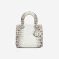 Christian Dior Small Lady Dior - Himalayan Crocodile