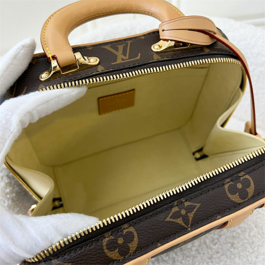 LV Mini Luggage BB in Monogram Canvas GHW