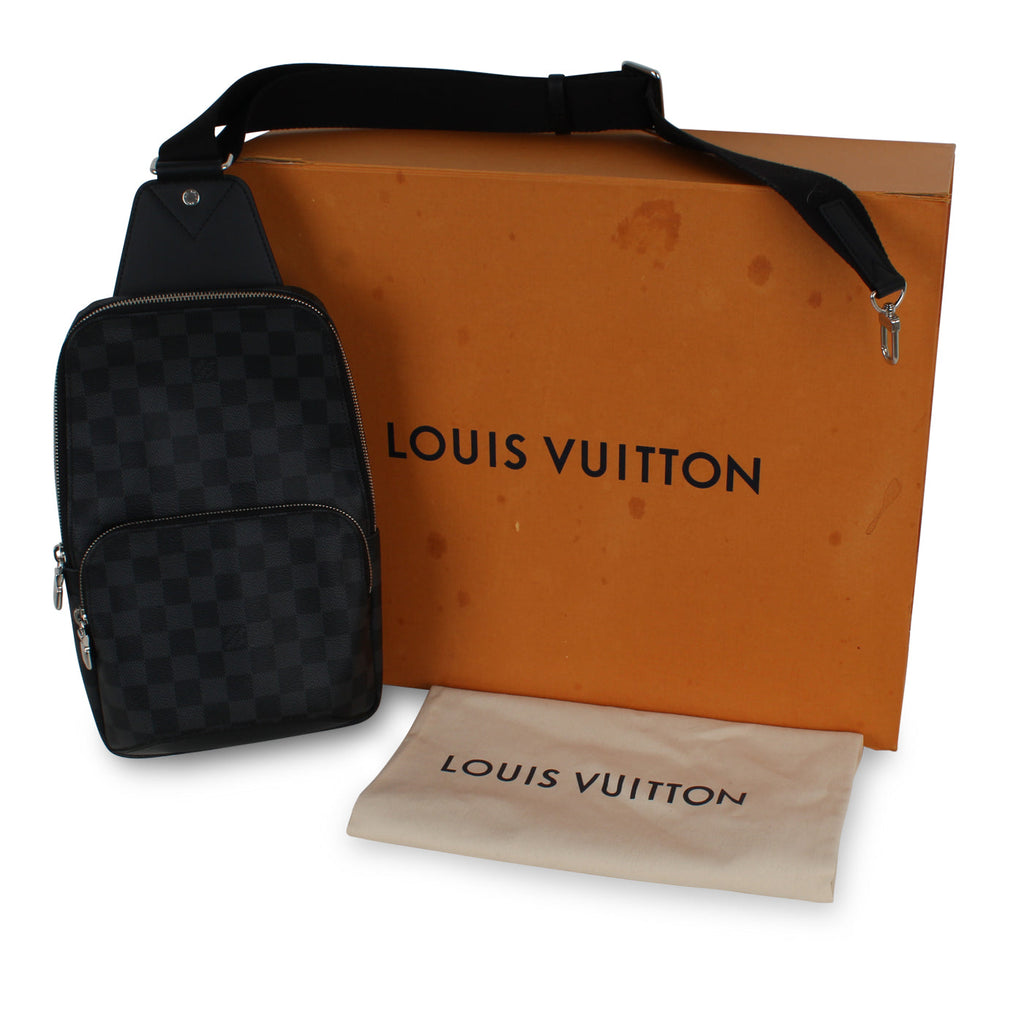 Louis Vuitton Avenue Sling Bag - Damier Graphite