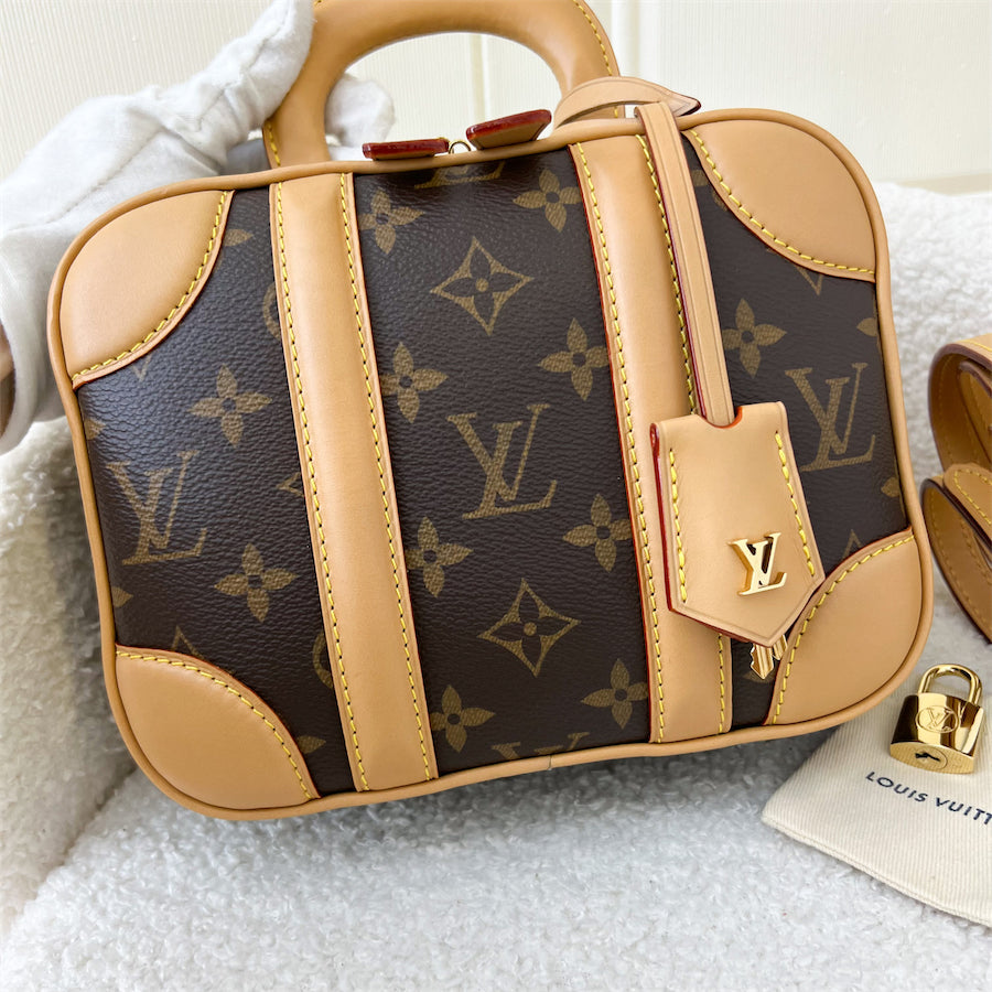LV Mini Luggage BB in Monogram Canvas GHW