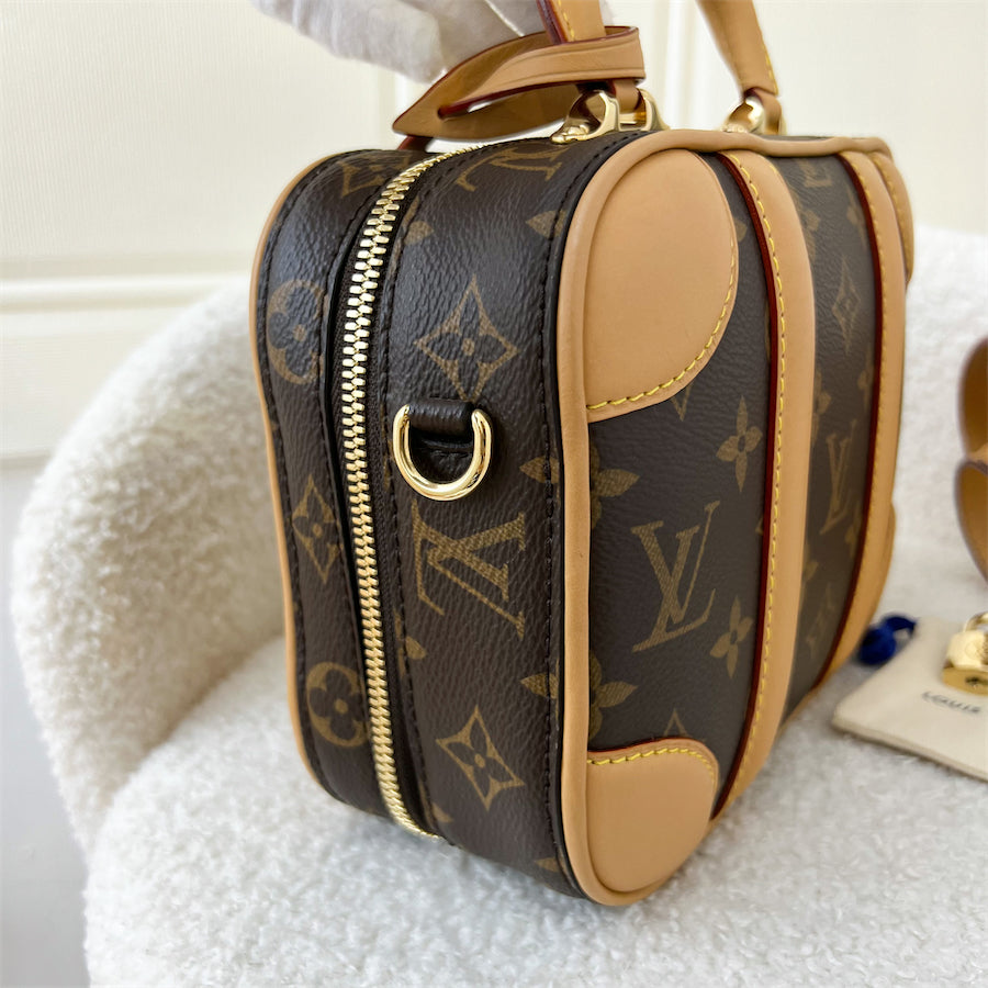 LV Mini Luggage BB in Monogram Canvas GHW