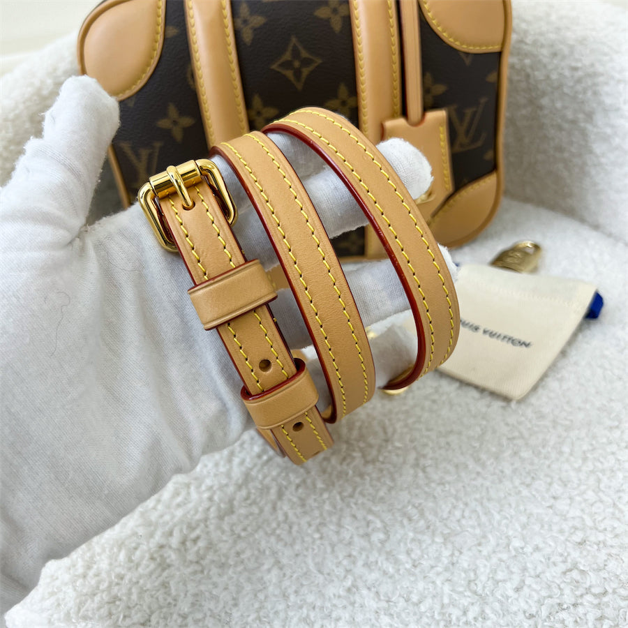 LV Mini Luggage BB in Monogram Canvas GHW