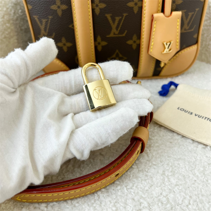 LV Mini Luggage BB in Monogram Canvas GHW