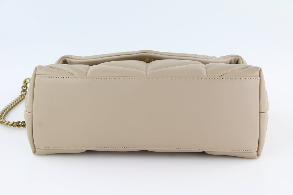 Beige LouLou Small Puffer Bag
