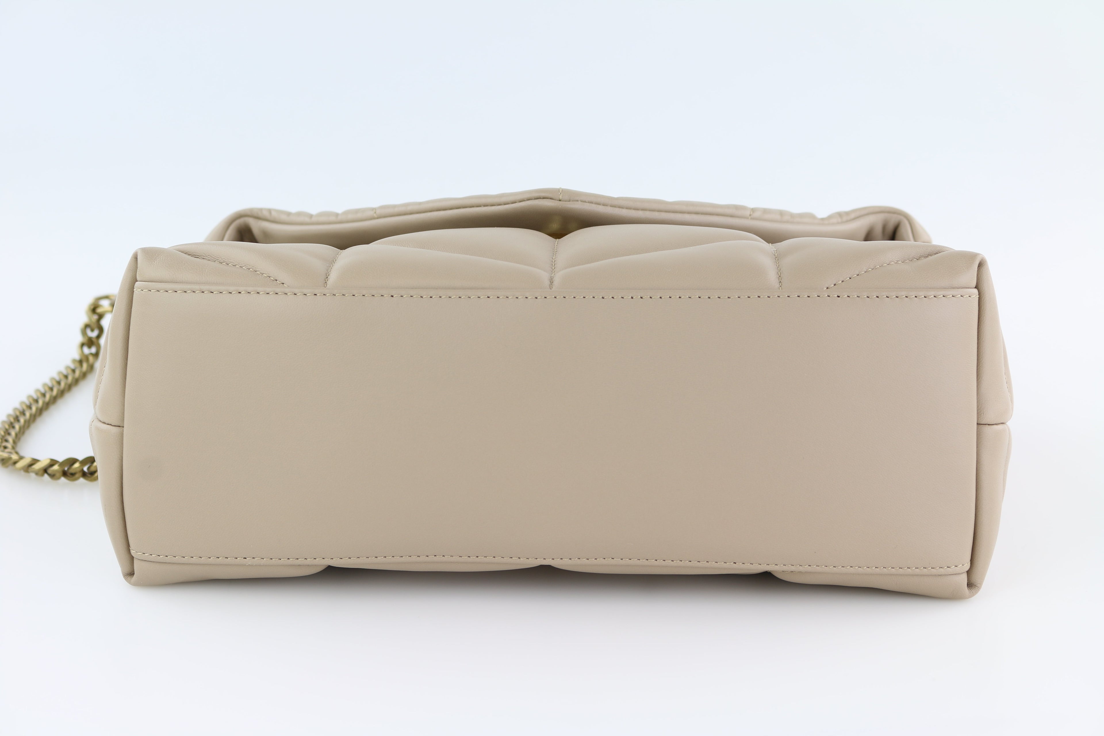 Beige LouLou Small Puffer Bag
