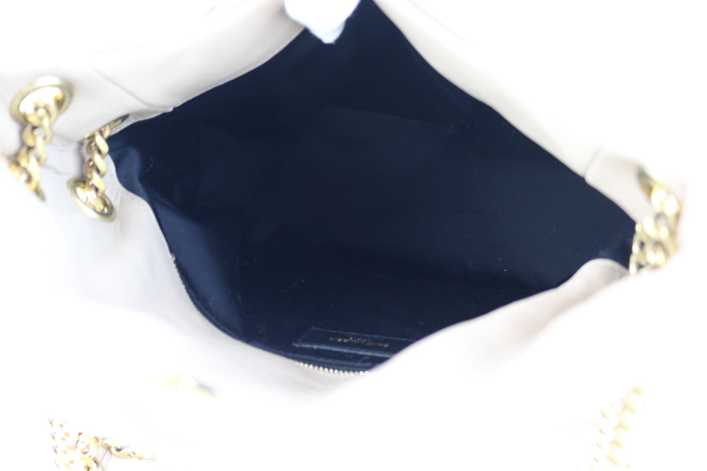 Beige LouLou Small Puffer Bag