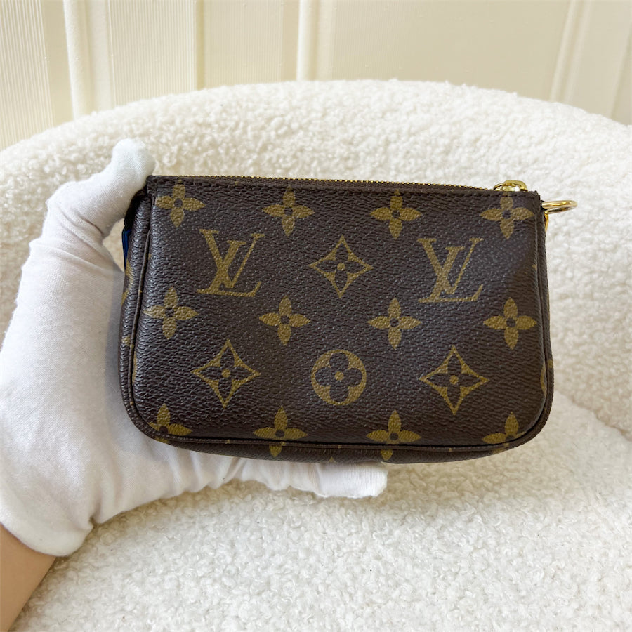 LV Mini Pochette Christmas 2019 Vivienne in Venice Monogram Canvas GHW