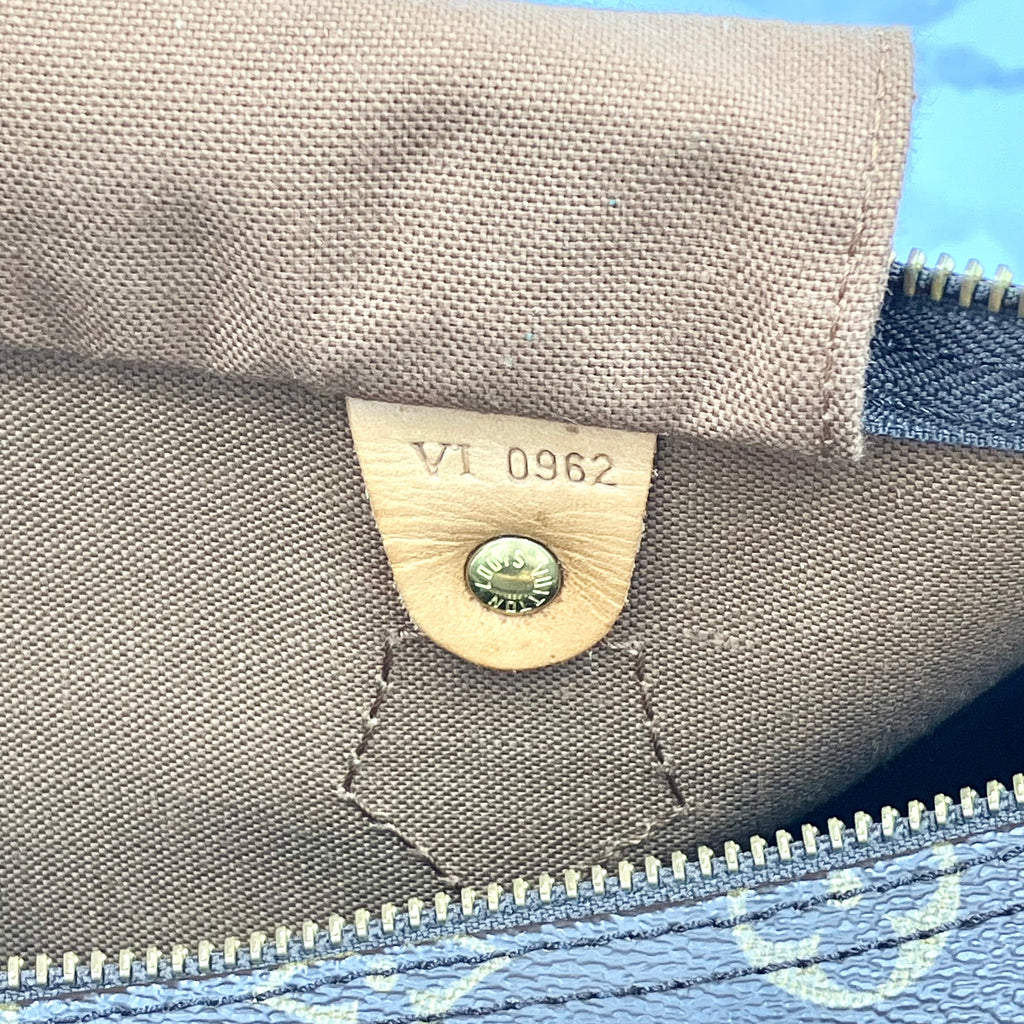 LOUIS VUITTON Monogram Speedy35