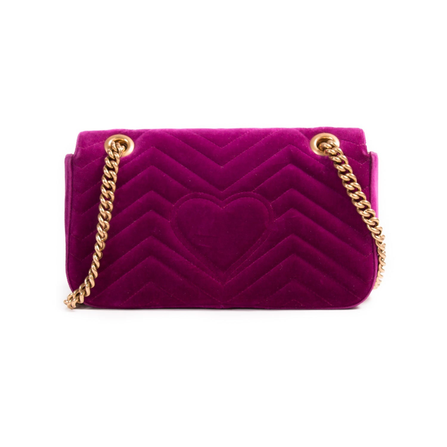 Gucci GG Marmont Small Velvet MetalassÃƒÆ’Ã‚Â© Bag