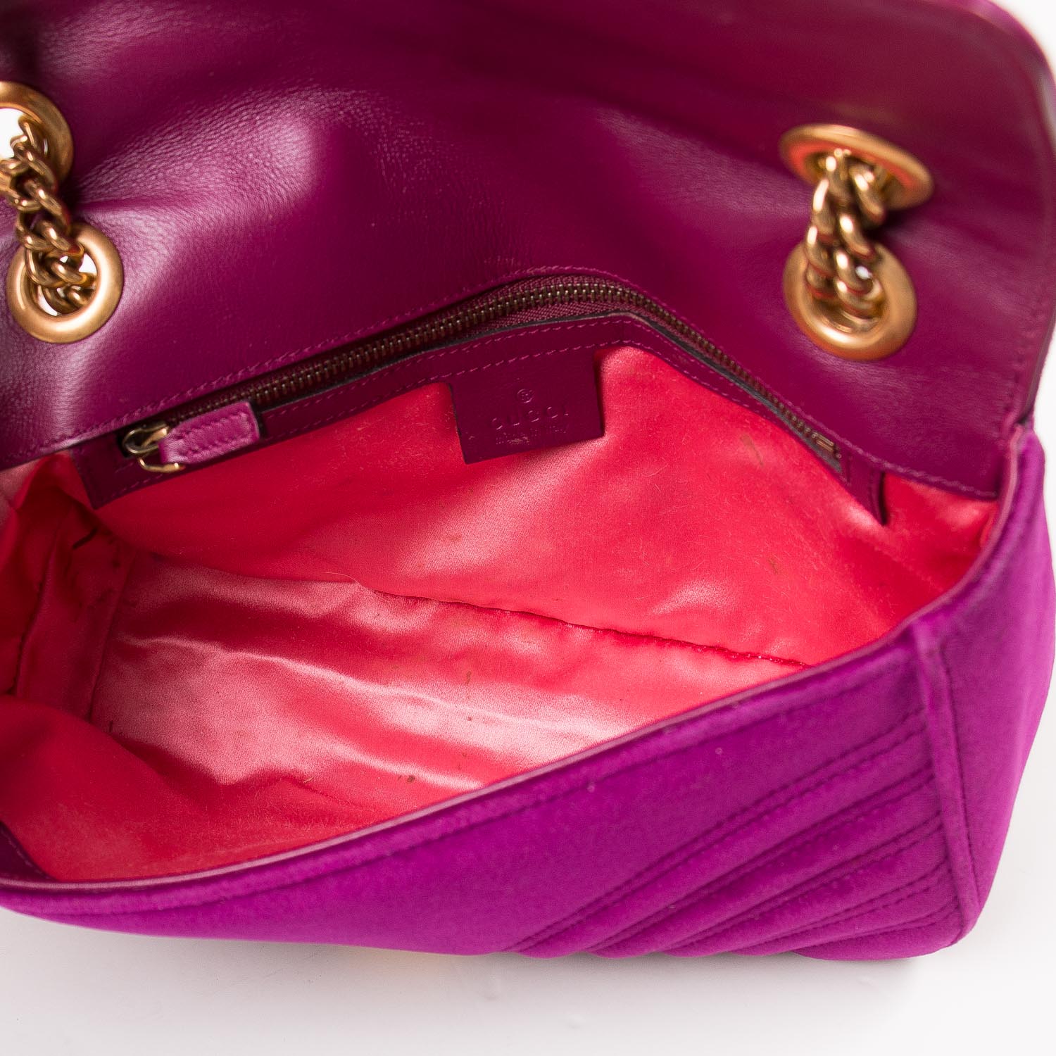 Gucci GG Marmont Small Velvet MetalassÃƒÆ’Ã‚Â© Bag
