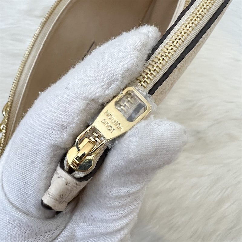 LV Loop Hobo in Creme Empreinte Leather and GHW (With Detachable Pouch)