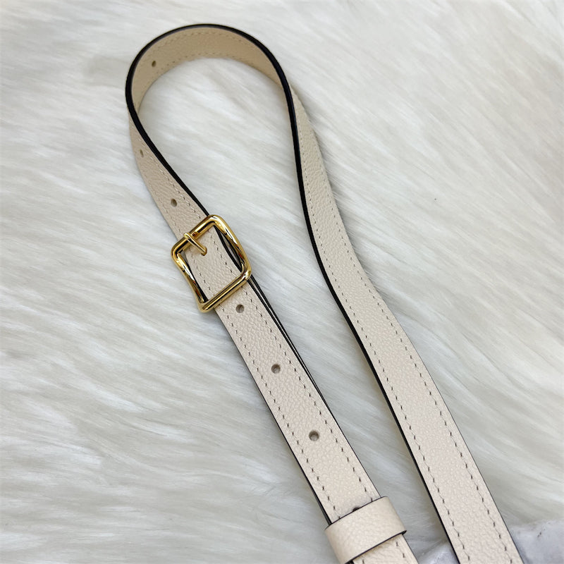 LV Loop Hobo in Creme Empreinte Leather and GHW (With Detachable Pouch)