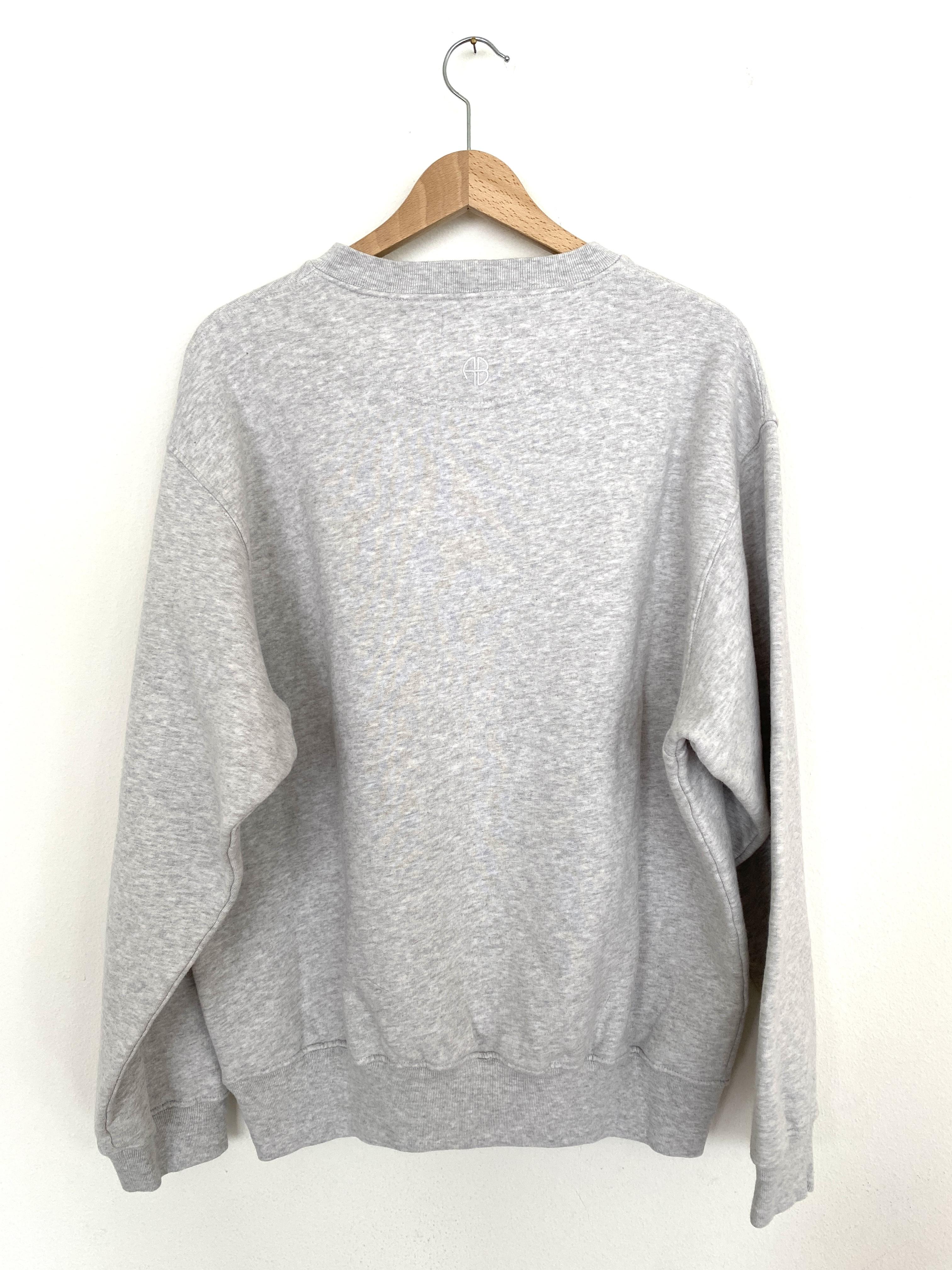 RAMONA SWEATSHIRT TERRY O'NEILL x BRIGITTE BARDOT in HEATHER GREY - SIZE S