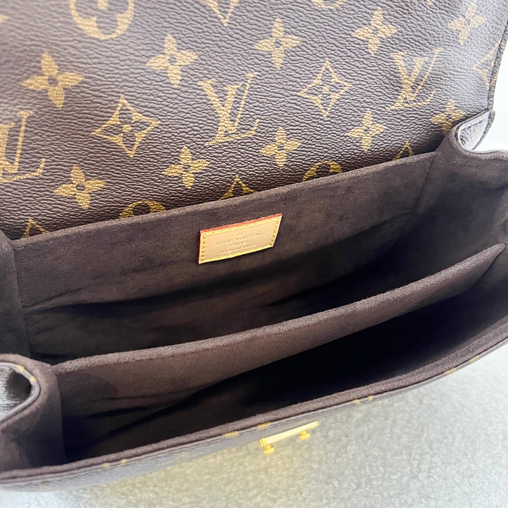 LV Pochette Metis in Monogram Canvas and GHW