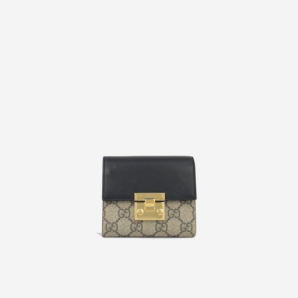 Padlock Flat GG Wallet
