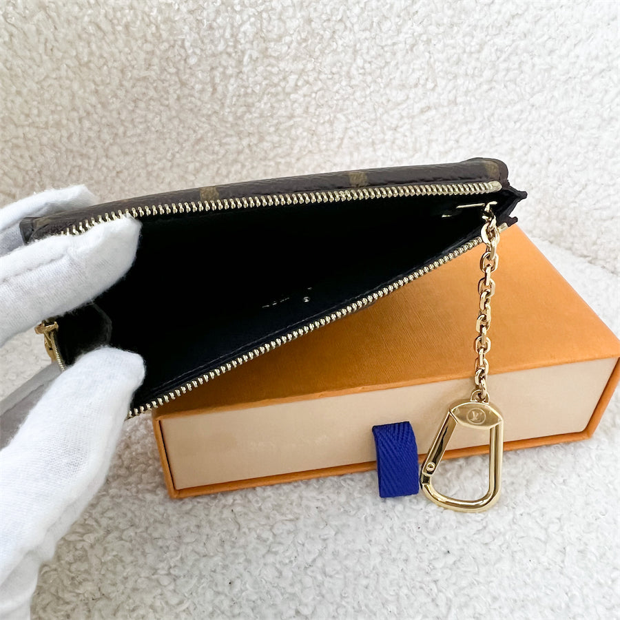 LV Card Holder Recto Verso in Monogram Canvas GHW