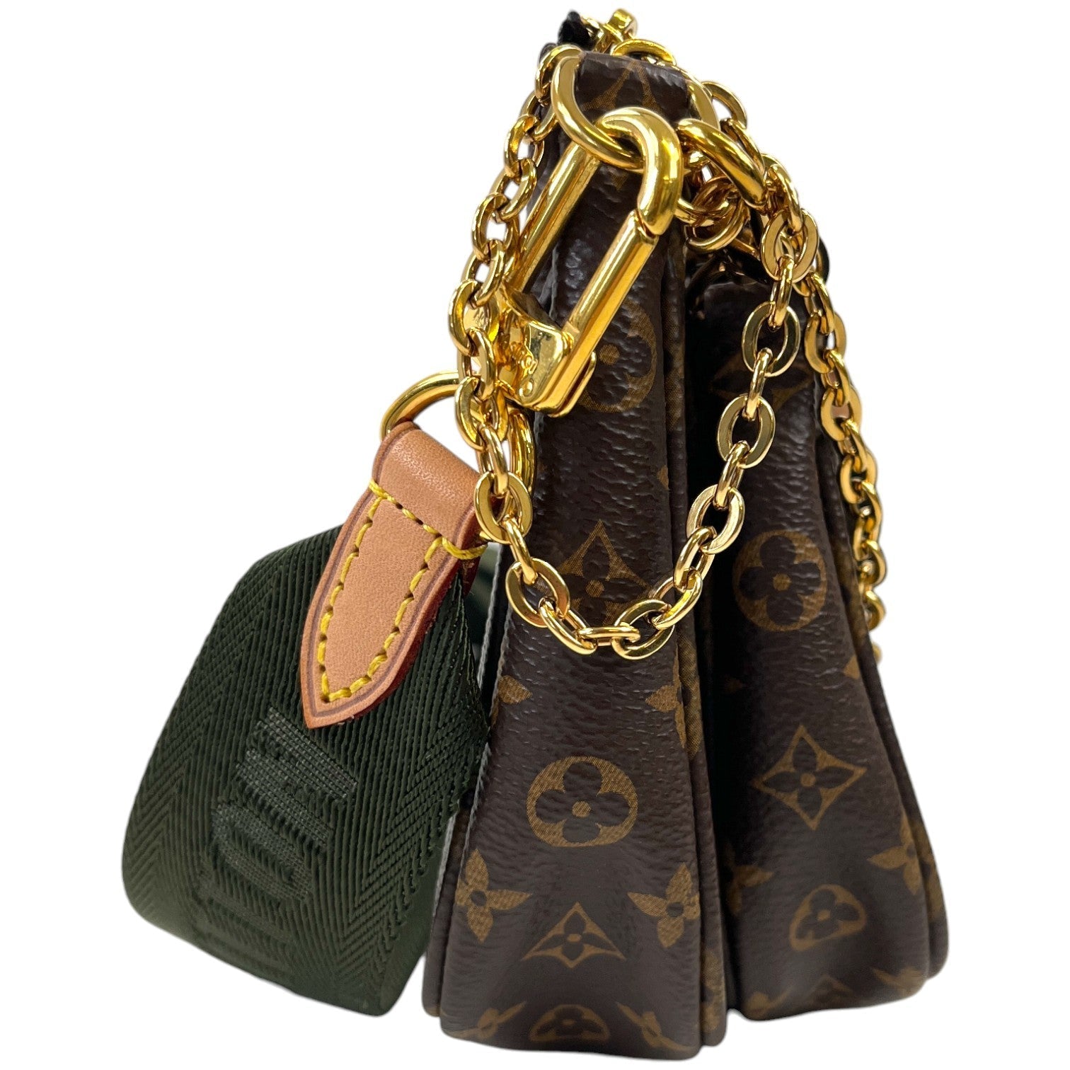 Women's Multi Pochette Accessories Bag Brown