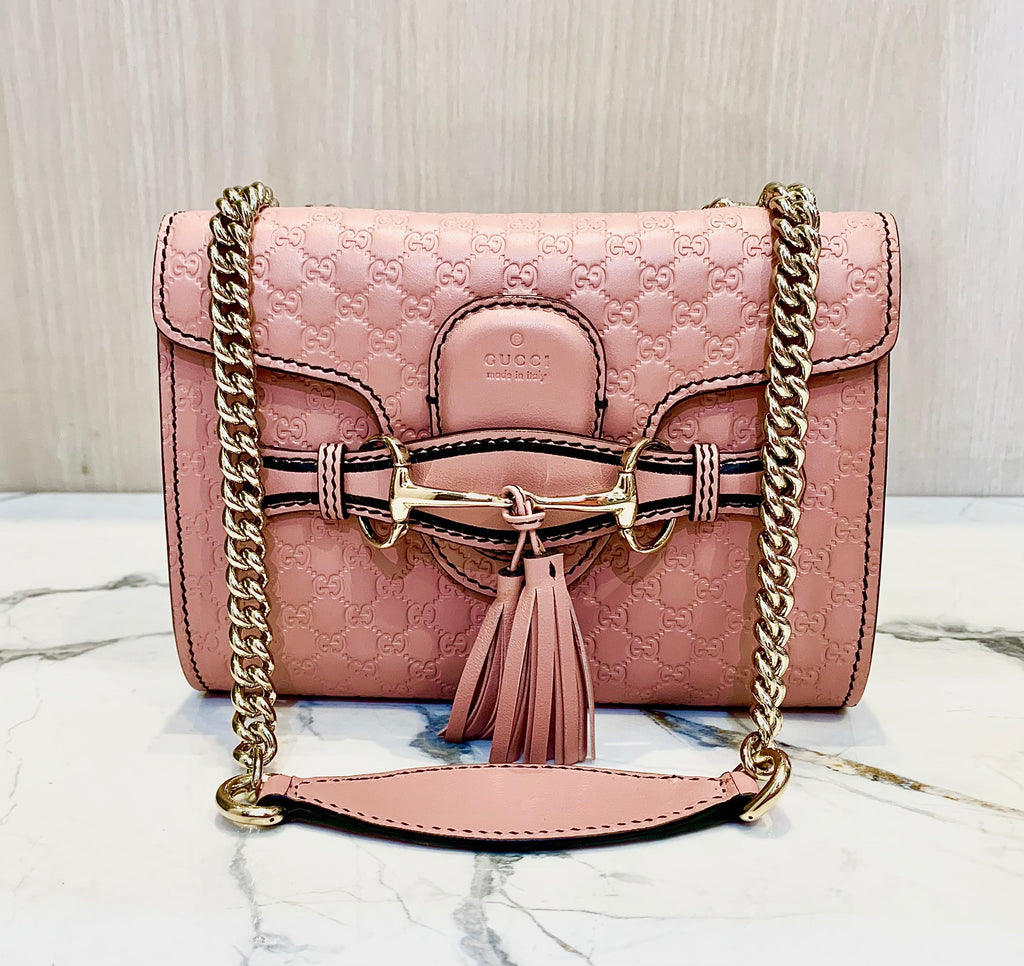 GUCCI MICROGUCCISSIMA MINI EMILY SHOULDER BAG