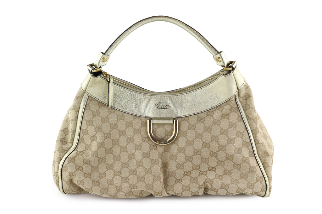 Monogram Large D Ring Hobo