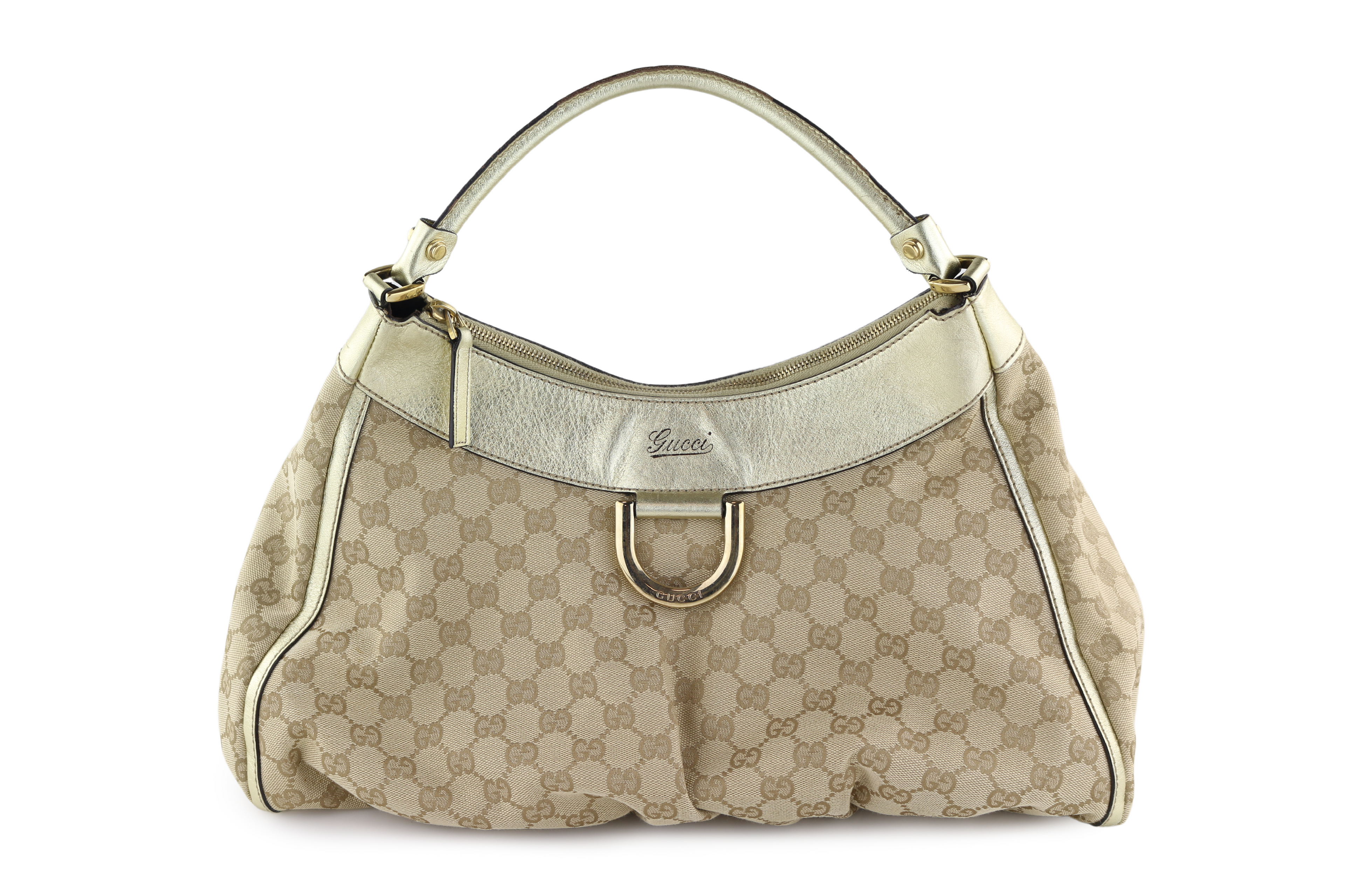 Monogram Large D Ring Hobo