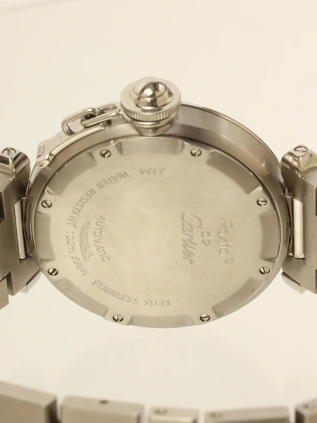 CARTIER Pasha C Silver/Pink