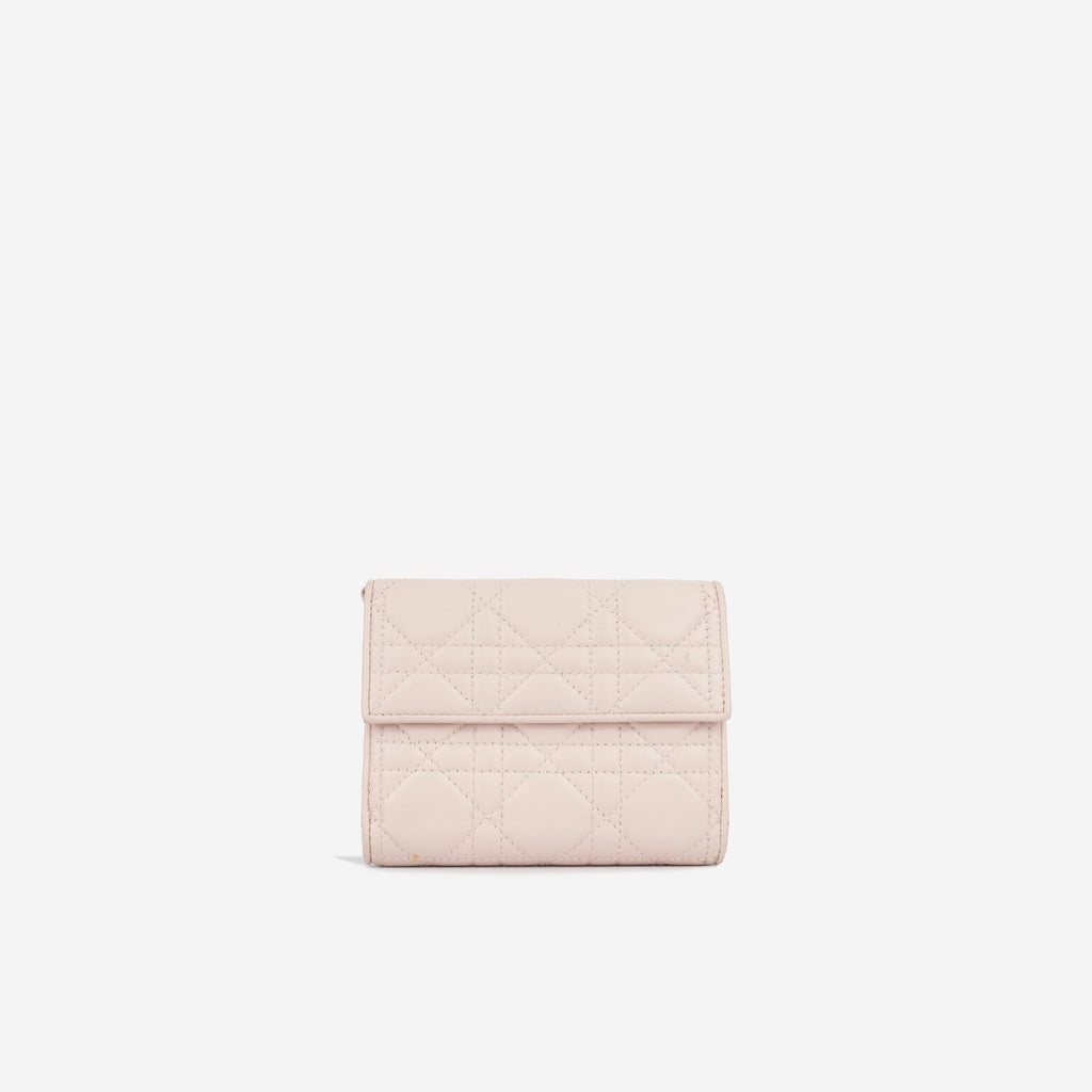 Lady Dior Flap Wallet