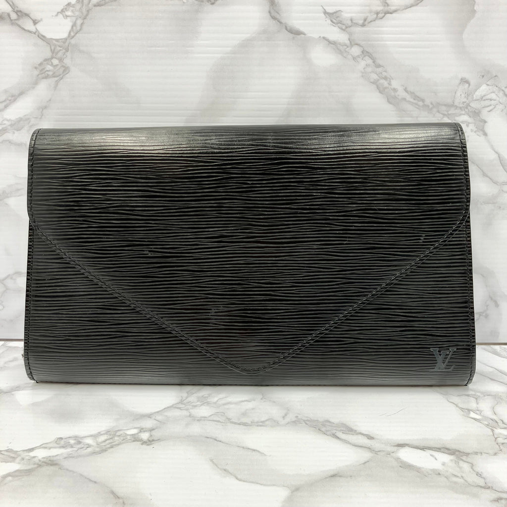 LOUIS VUITTON Epi Art Deco Clutch