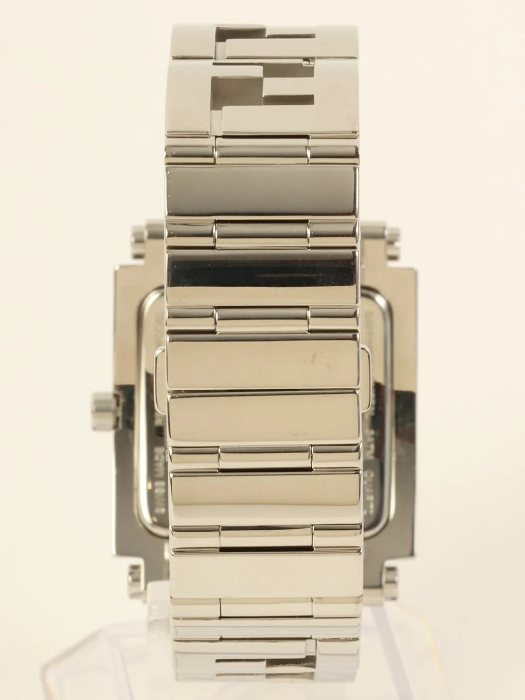 FENDI Quadro Watch Silver/Black