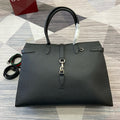 GC695 Large Tote Bag with Hook Closure /  19.7"W x 13.8"H x 6.3"D / HIGHEST QUALITY VERSION