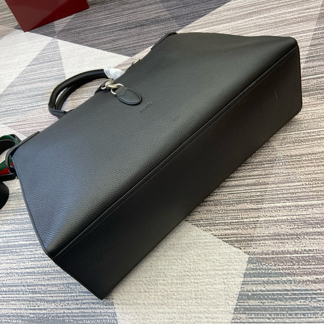 GC695 Large Tote Bag with Hook Closure /  19.7"W x 13.8"H x 6.3"D / HIGHEST QUALITY VERSION