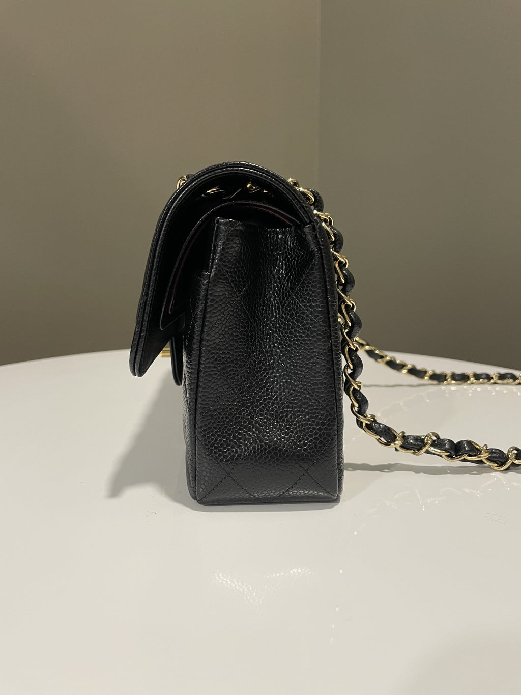 Chanel Classic Quilted Small Double Flap Black Caviar