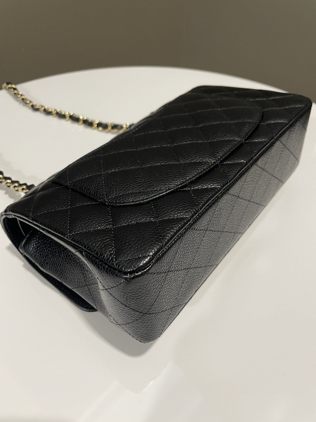 Chanel Classic Quilted Small Double Flap Black Caviar