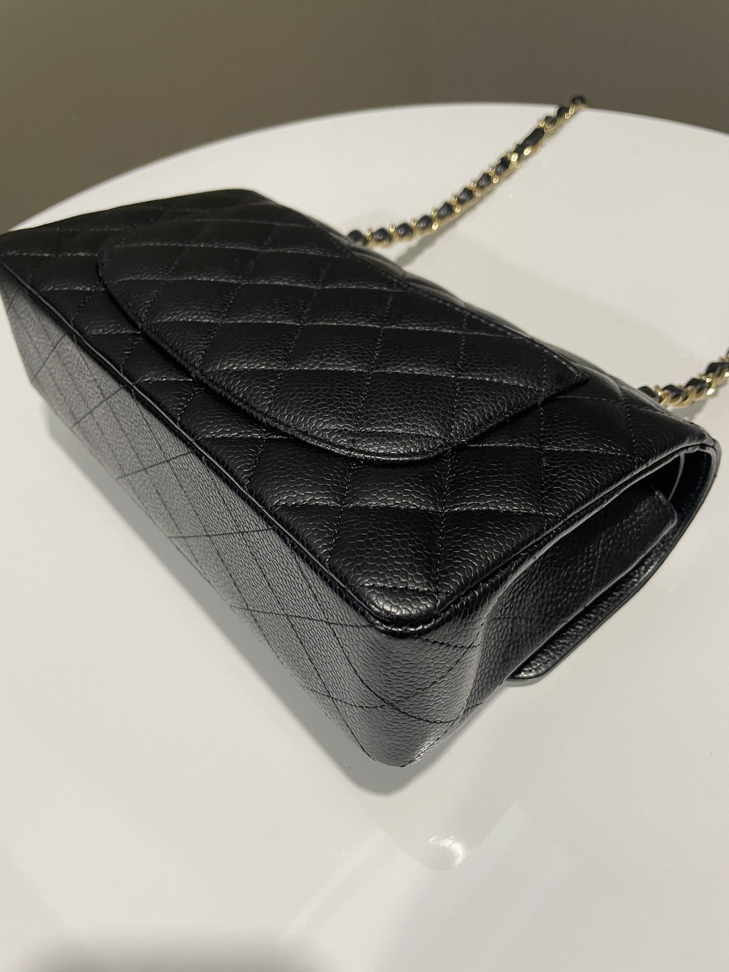 Chanel Classic Quilted Small Double Flap Black Caviar