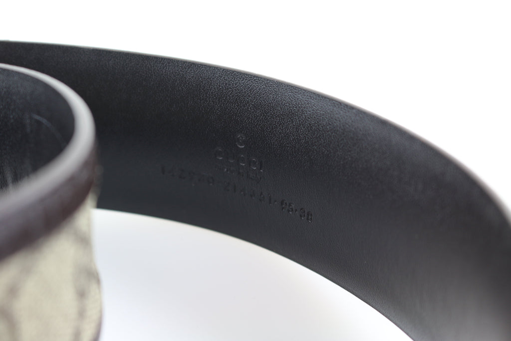 Supreme Monogram Interlocking GG Belt 95