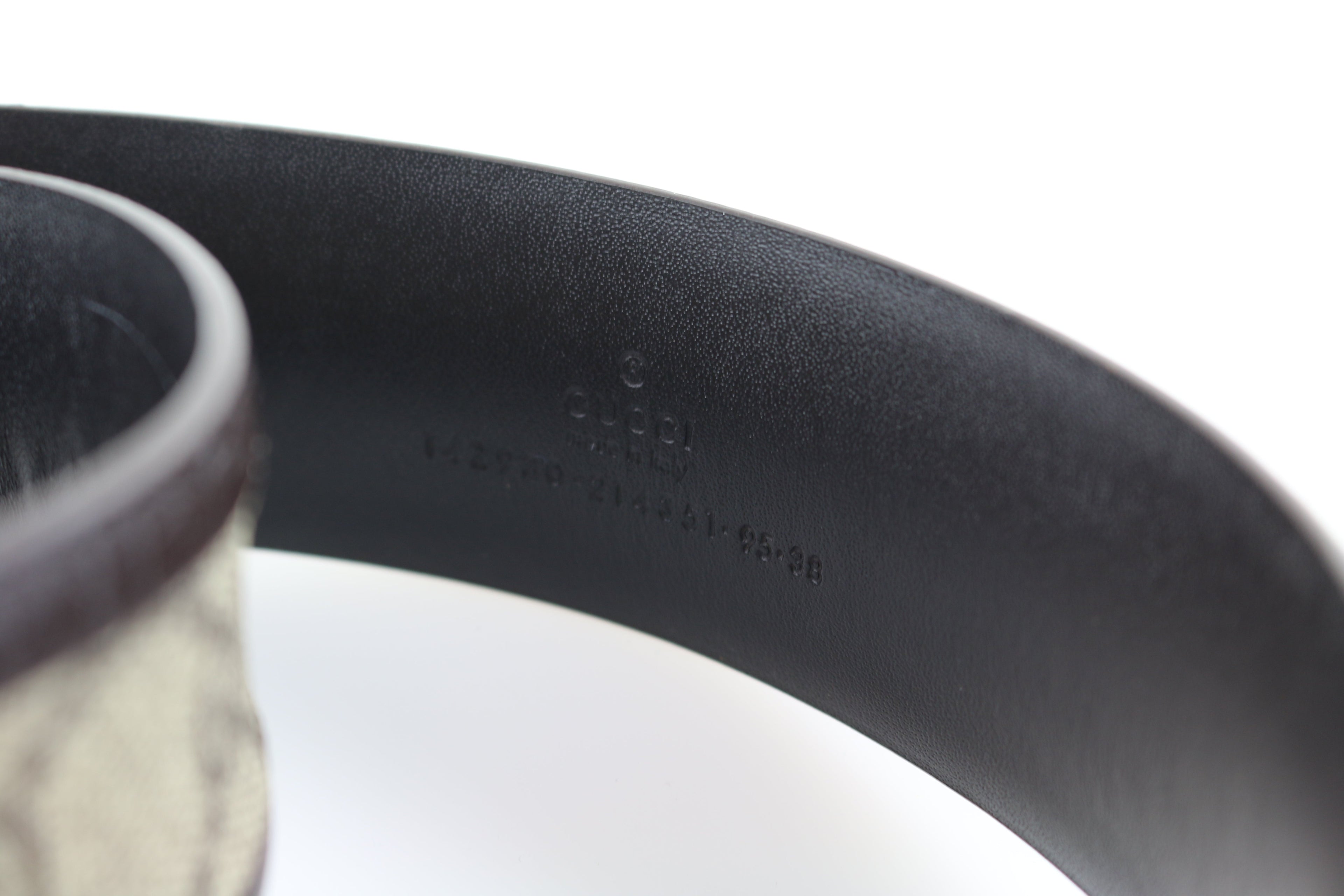 Supreme Monogram Interlocking GG Belt 95
