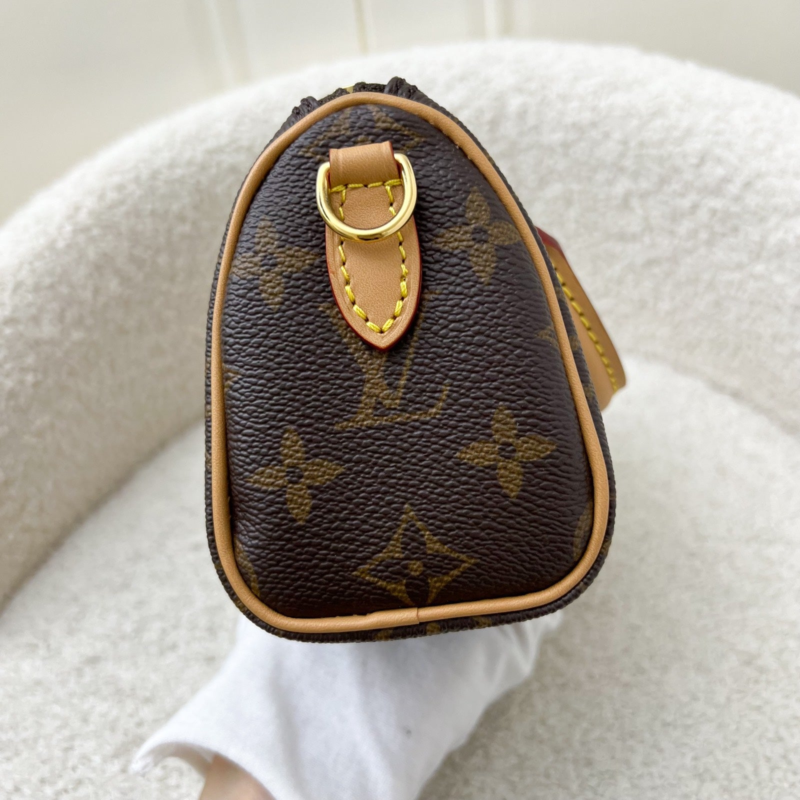 LV Nano Speedy in Monogram Canvas and GHW