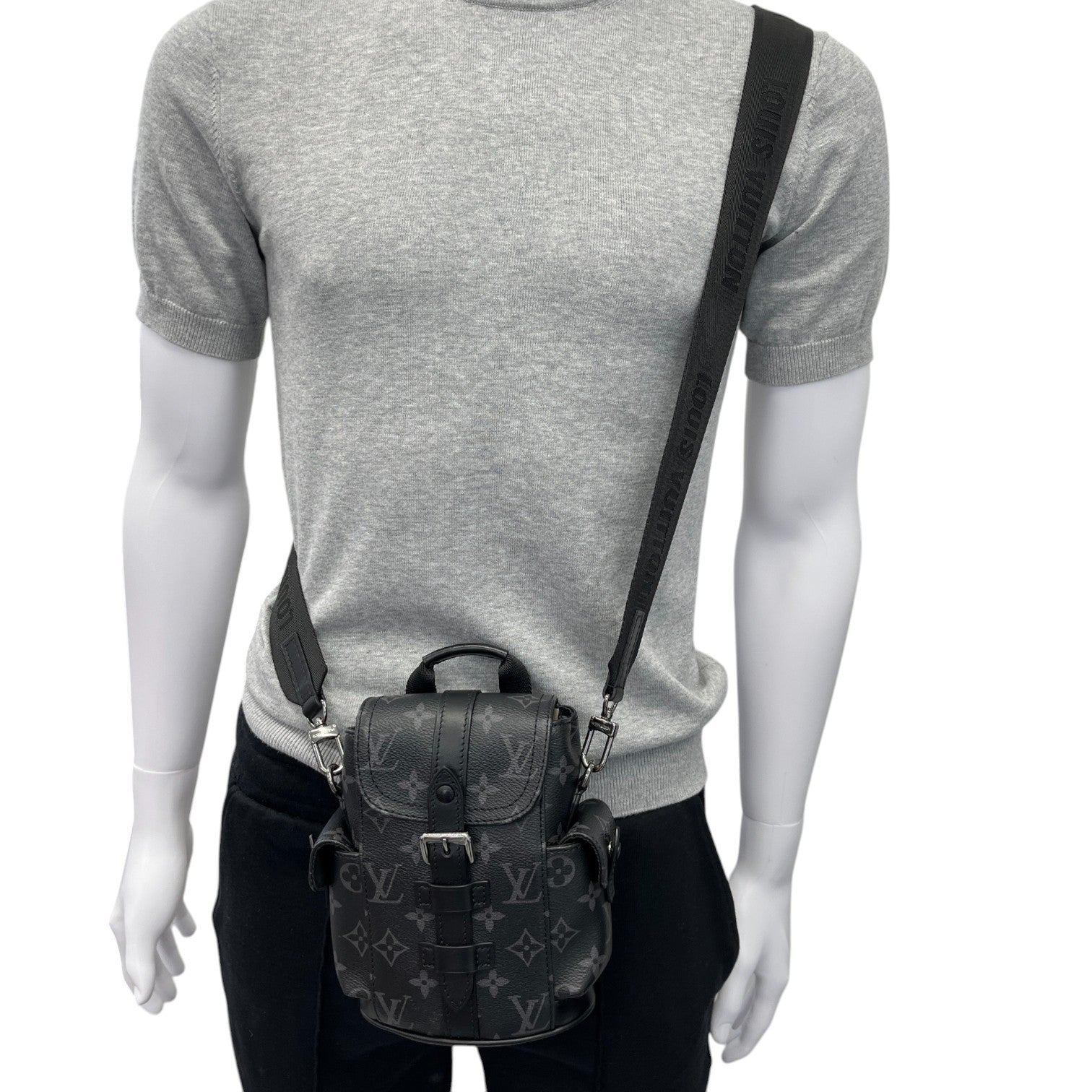 Men's Nano Christopher Messenger Bag Black