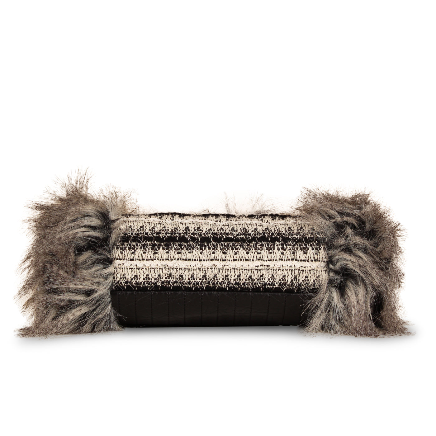 Chanel Intuit Tweed Fantasy Fur Tote