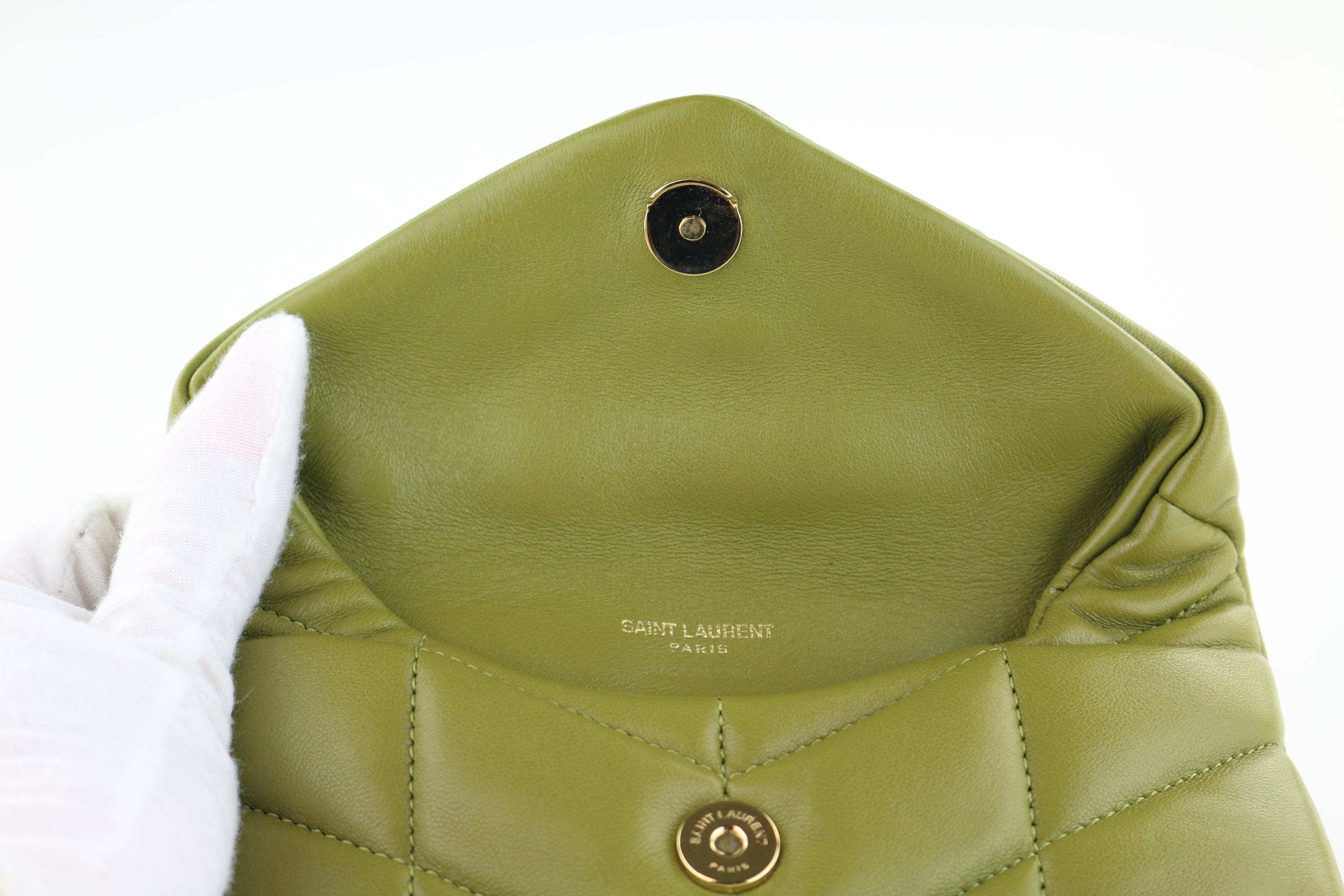 Olive LouLou Toy Puffer Clutch