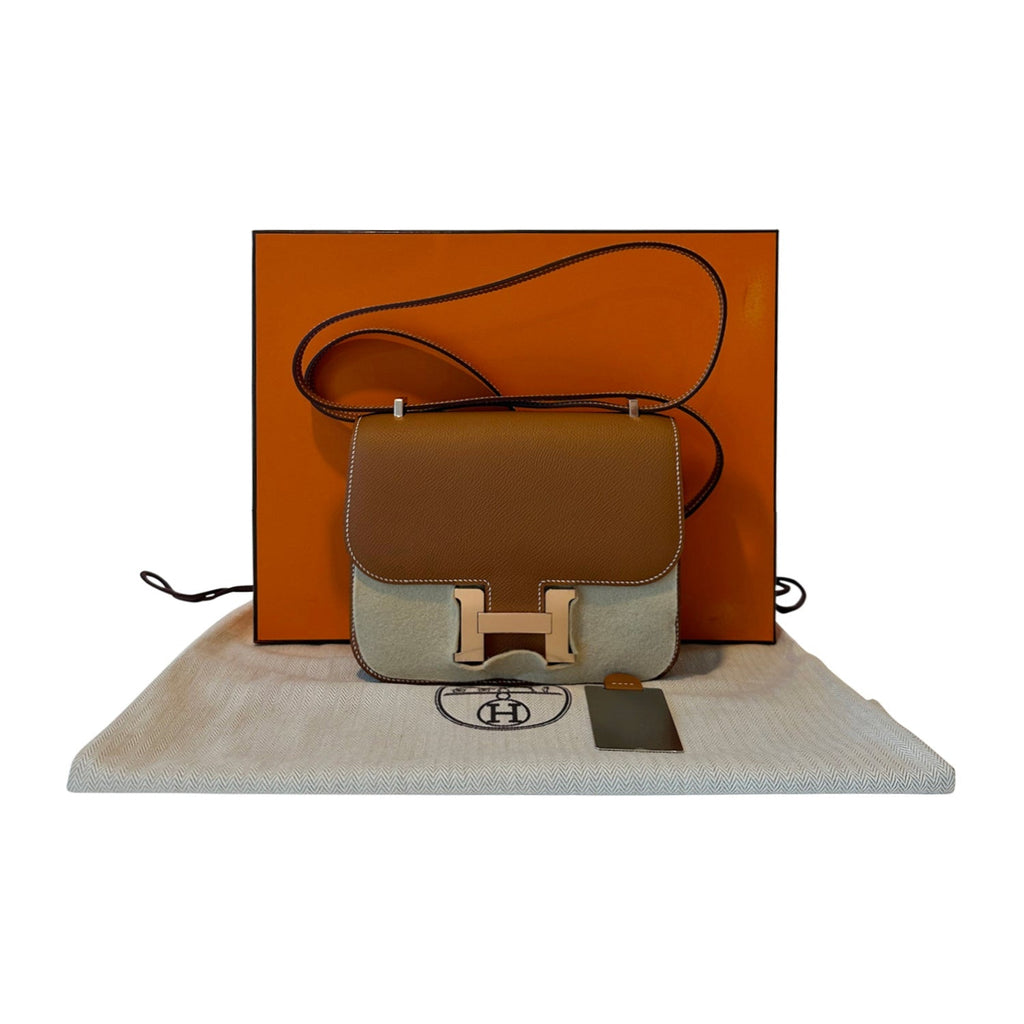 HermÃƒÆ’Ã‚Â¨s Constance III 18 Mini Gold Epsom 2023