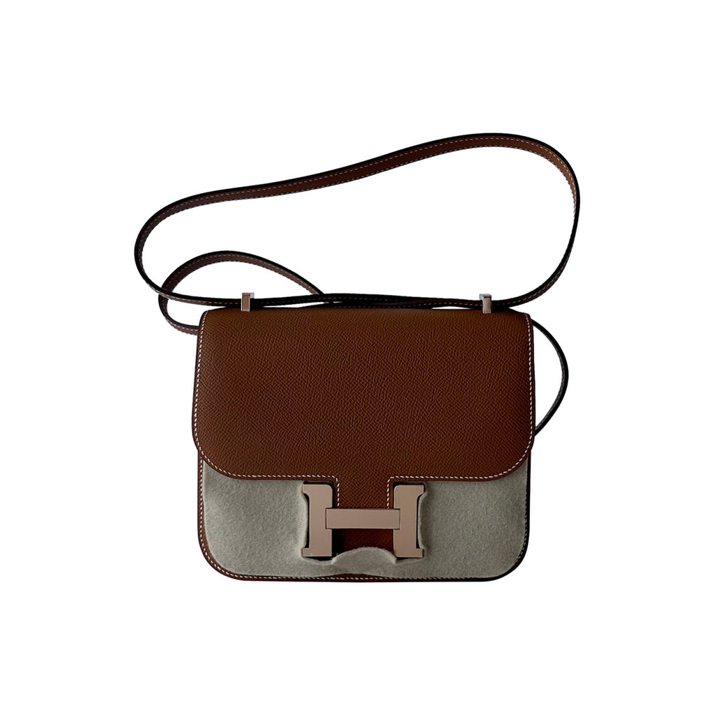 HermÃƒÆ’Ã‚Â¨s Constance III 18 Mini Gold Epsom 2023