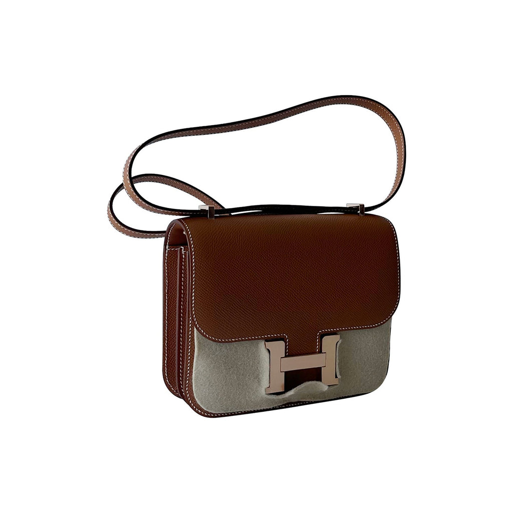 HermÃƒÆ’Ã‚Â¨s Constance III 18 Mini Gold Epsom 2023