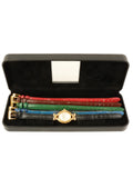 FENDI Chameleon Changeable Belt Watch Gold/5Colors